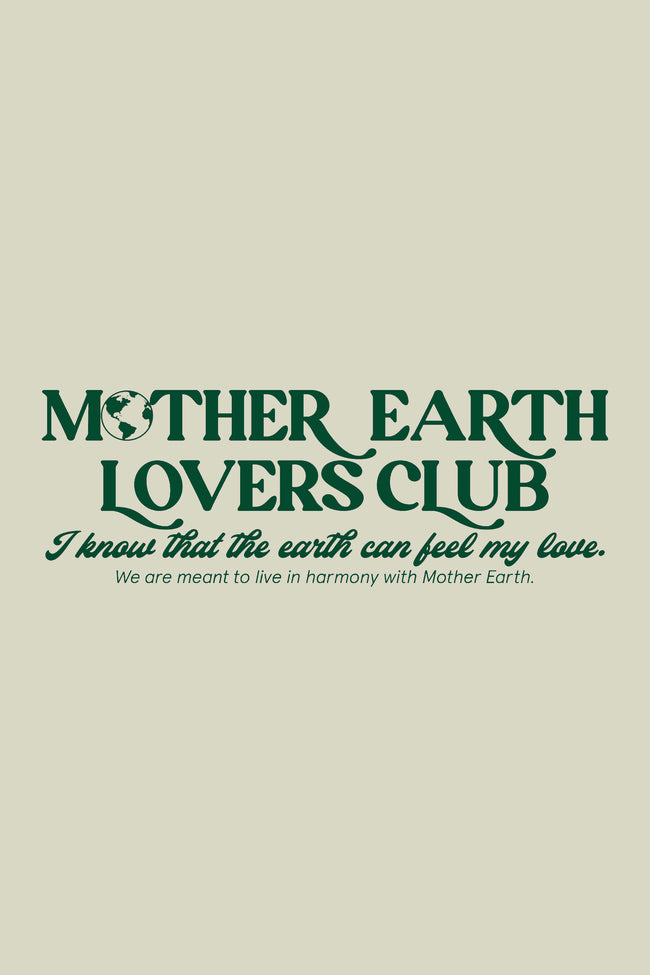 Camiseta Mother Earth Lovers Beige
