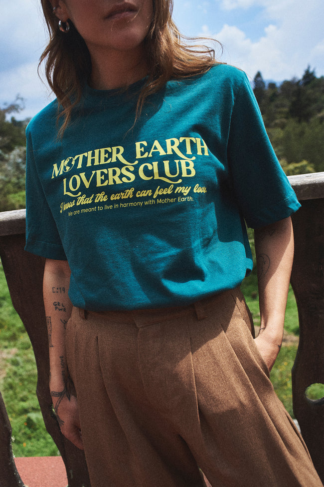 Camiseta Mother Earth Lovers verde